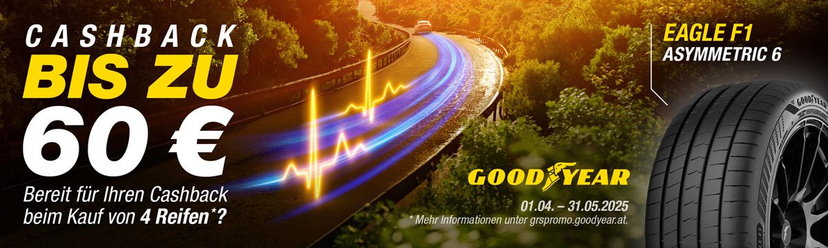 Goodyear Cashback 2025
